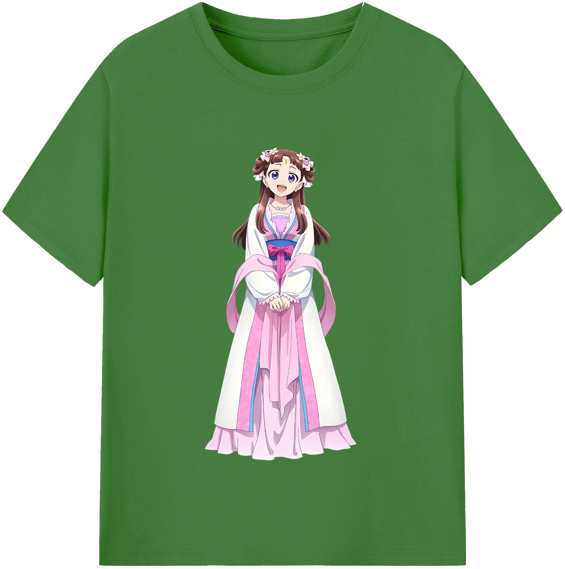 （画像用） 薬屋のひとりごと The Apothecary Diaries レディースカジュアルプリントTシャツ（綿100％）